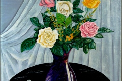 Vaso di rose